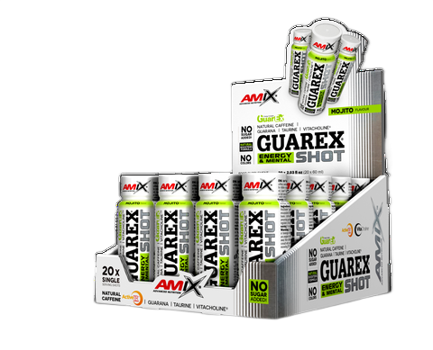 GUAREX ENERGY & MENTAL SHOT 20*60 ML